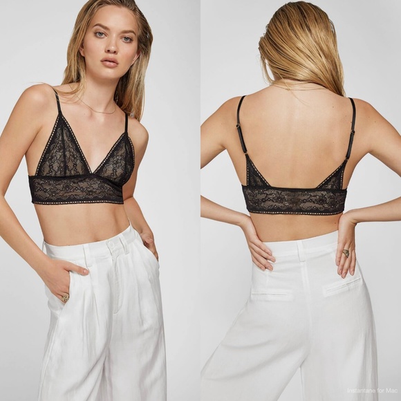 Anine Bing Other - Anine Bing Magda Bralette Black